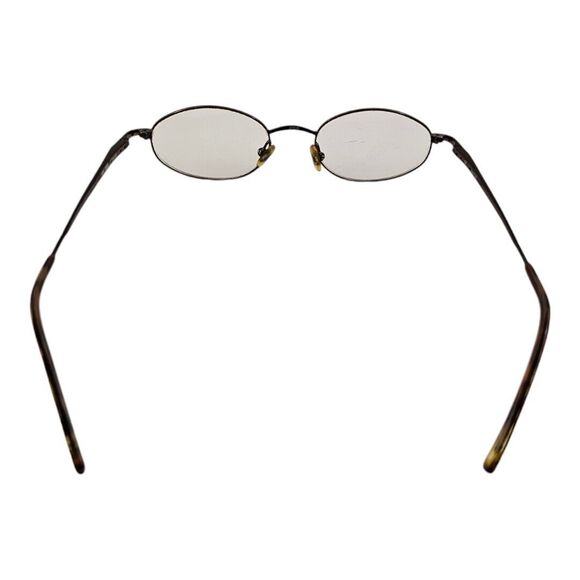 Magic Clip Womens Eyeglasses M254 47-18-145 Dark Brown Polish FRAMES ONLY!!! - Picture 3 of 10